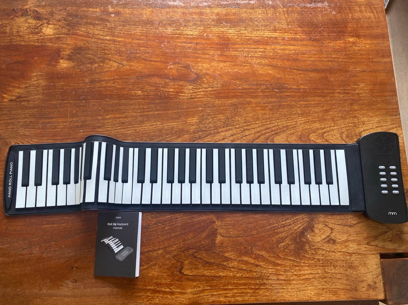 MikaMax Oprolbaar Keyboard - Draagbaar Piano 61 Toetsen, Ophalen of Verzenden, Nieuw, 61 toetsen, Overige merken