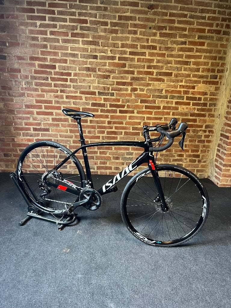 Isaac Element racefiets - Zo goed als nieuw, 28 inch, Carbon, Heren, 49 tot 53 cm