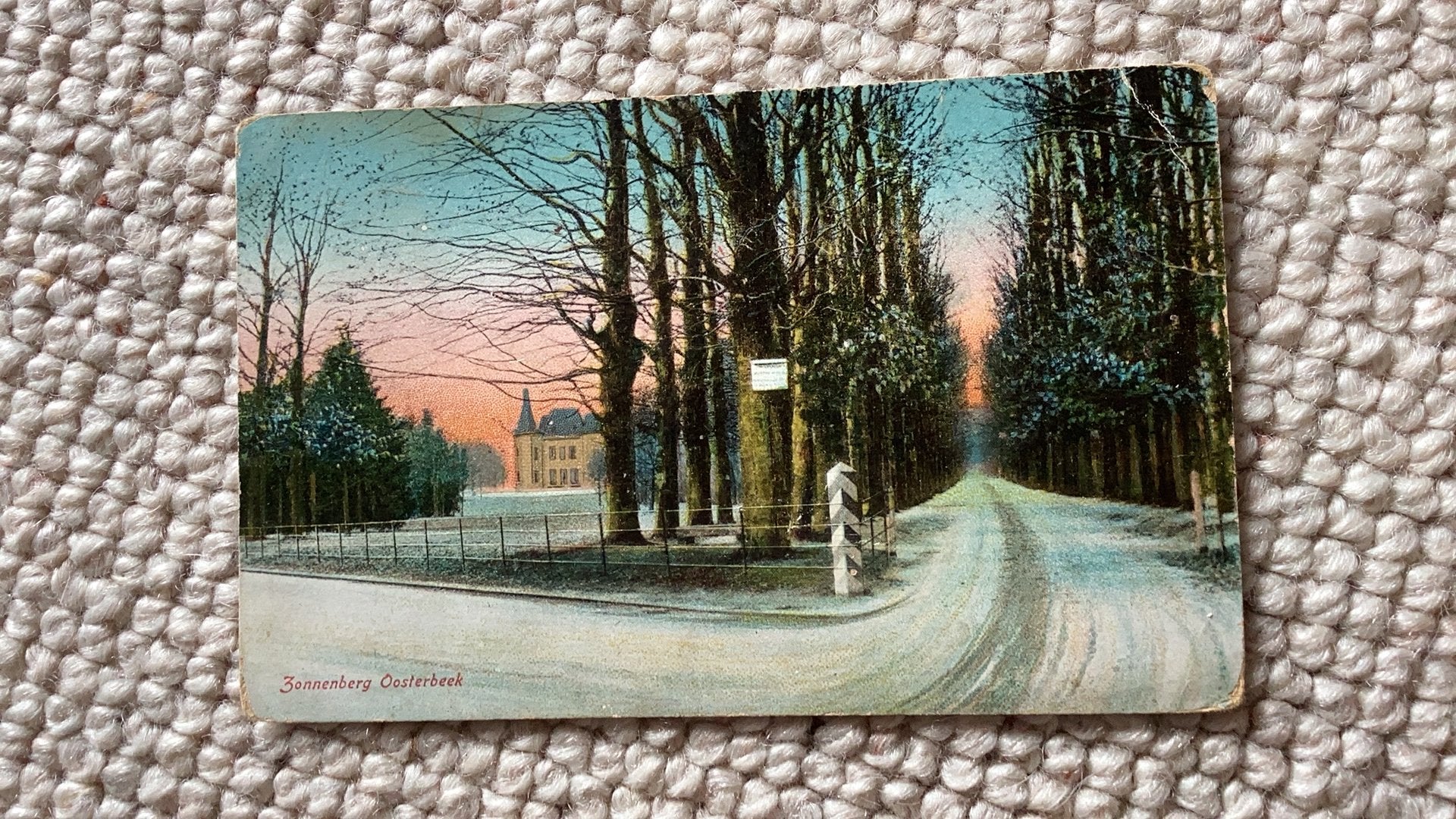 Ansichtkaart Oosterbeek Zonnenberg 1914. 987, Verzamelen, Ansichtkaarten | Nederland, Ophalen of Verzenden, Voor 1920, Gelopen