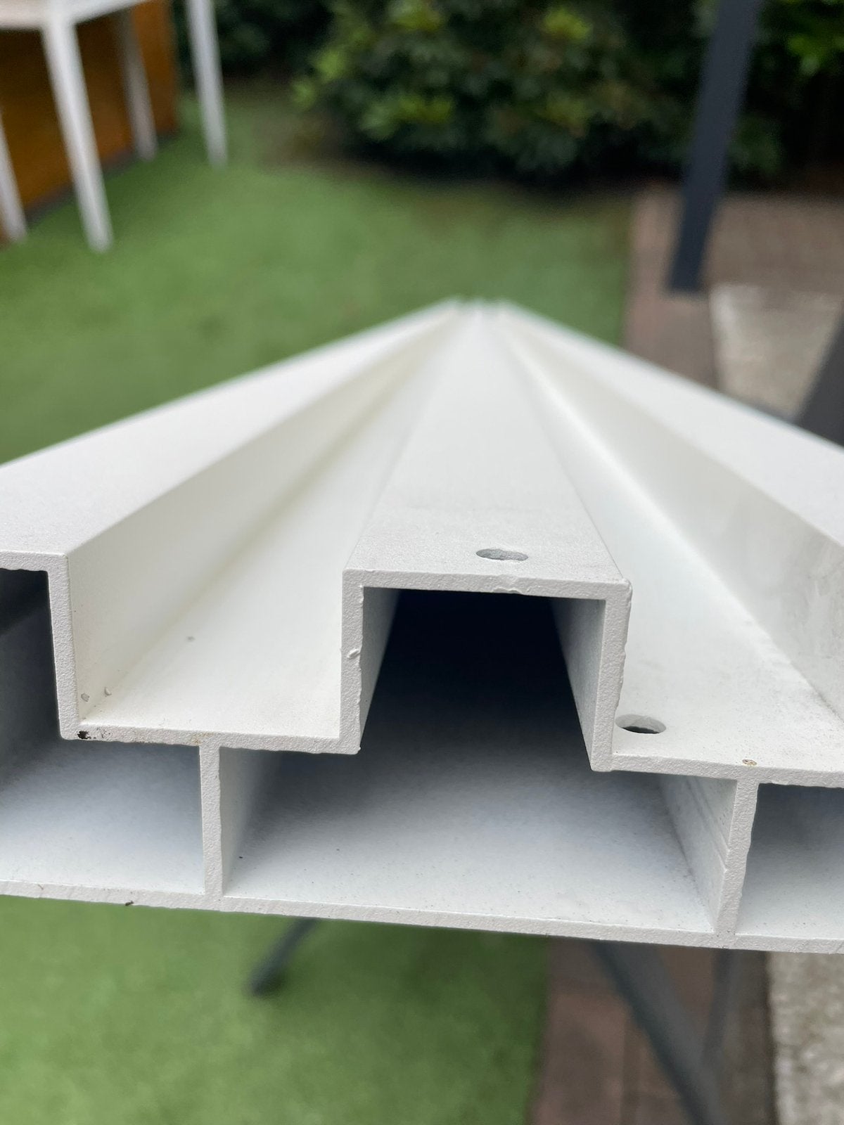 32x aluminium zijwand. Zware kwaliteit. Pallazzo/pareda, Ophalen, Zo goed als nieuw, Veranda