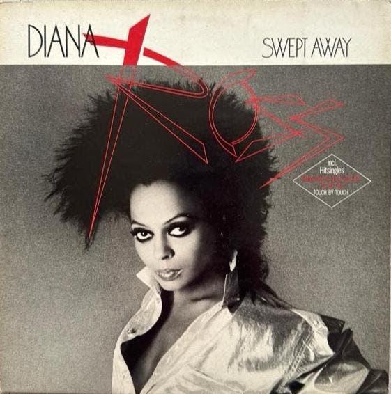 Diana Ross - Swept Away, LP, Cd's en Dvd's, Vinyl | Pop, Gebruikt, 1980 - 1989, 12 inch, Ophalen of Verzenden