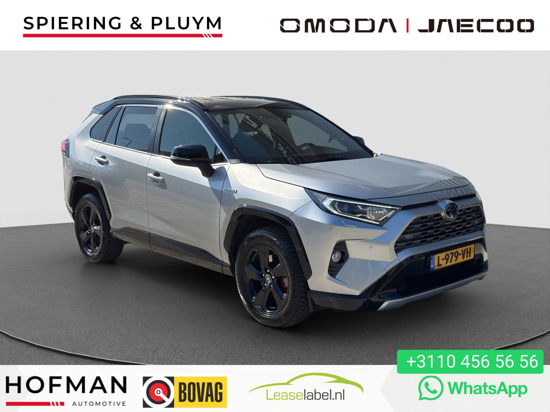 Toyota RAV4 2.5 Hybrid Bi-Tone | Dealer OH | Camera | Memory, Auto's, Gebruikt, 4 cilinders, 2487 cc, Leder