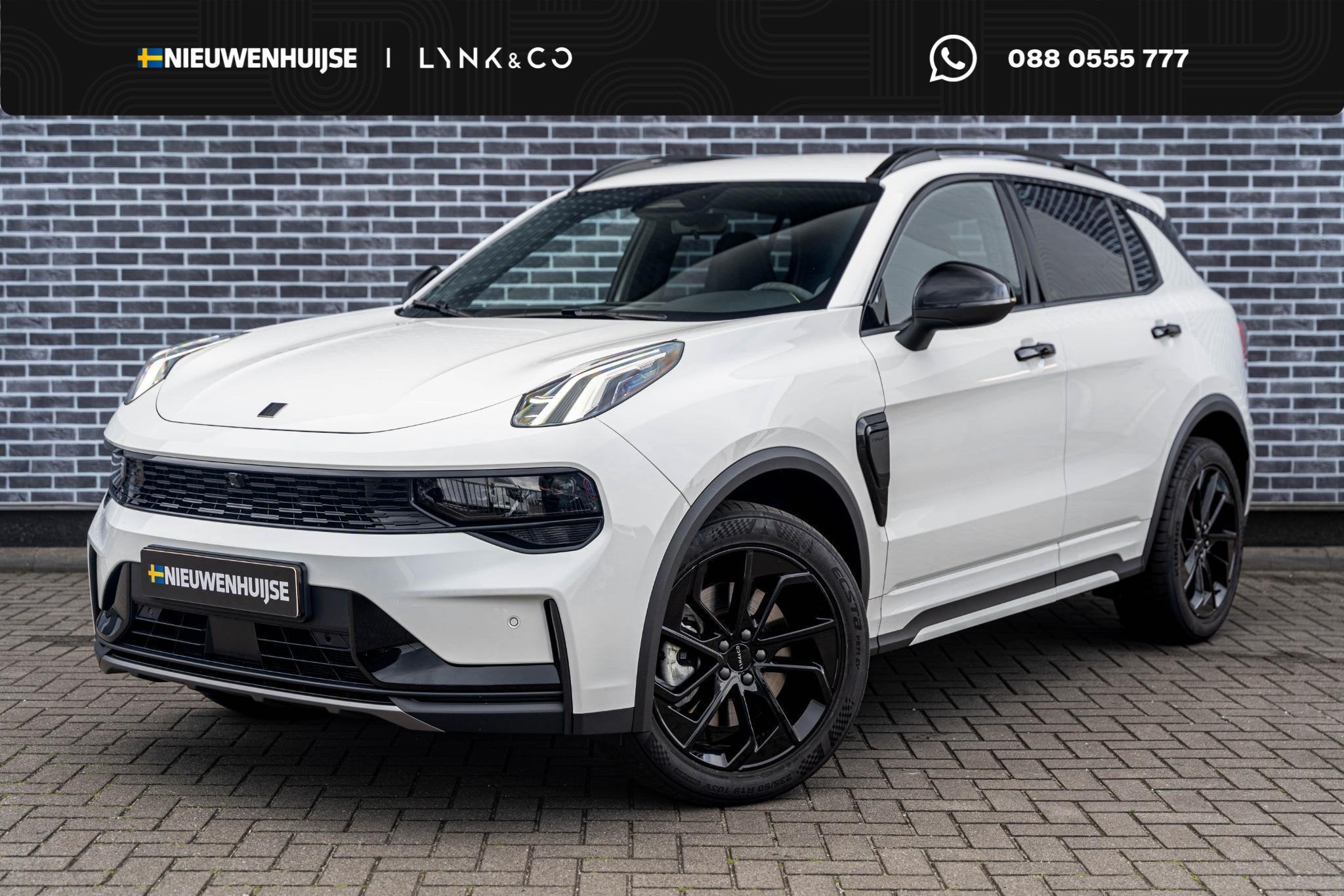 Lynk & Co 01 Plug-in Hybrid 1.5 Core Black Edition | GRATIS, Auto's, Lynk & Co, Bedrijf, Te koop, ABS, Achteruitrijcamera, Adaptive Cruise Control