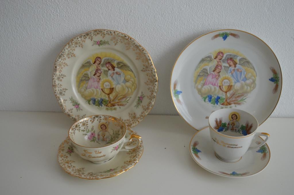 antiek porselein, Ophalen