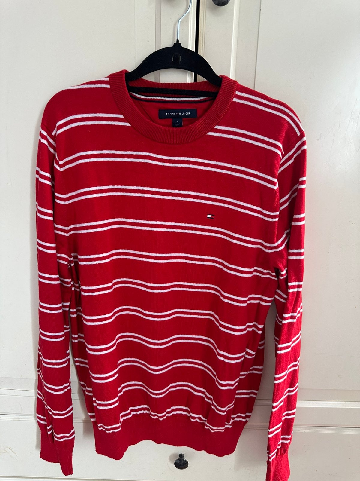 Tommy Hilfiger trui M, Verzenden, Nieuw, Maat 48/50 (M), Rood