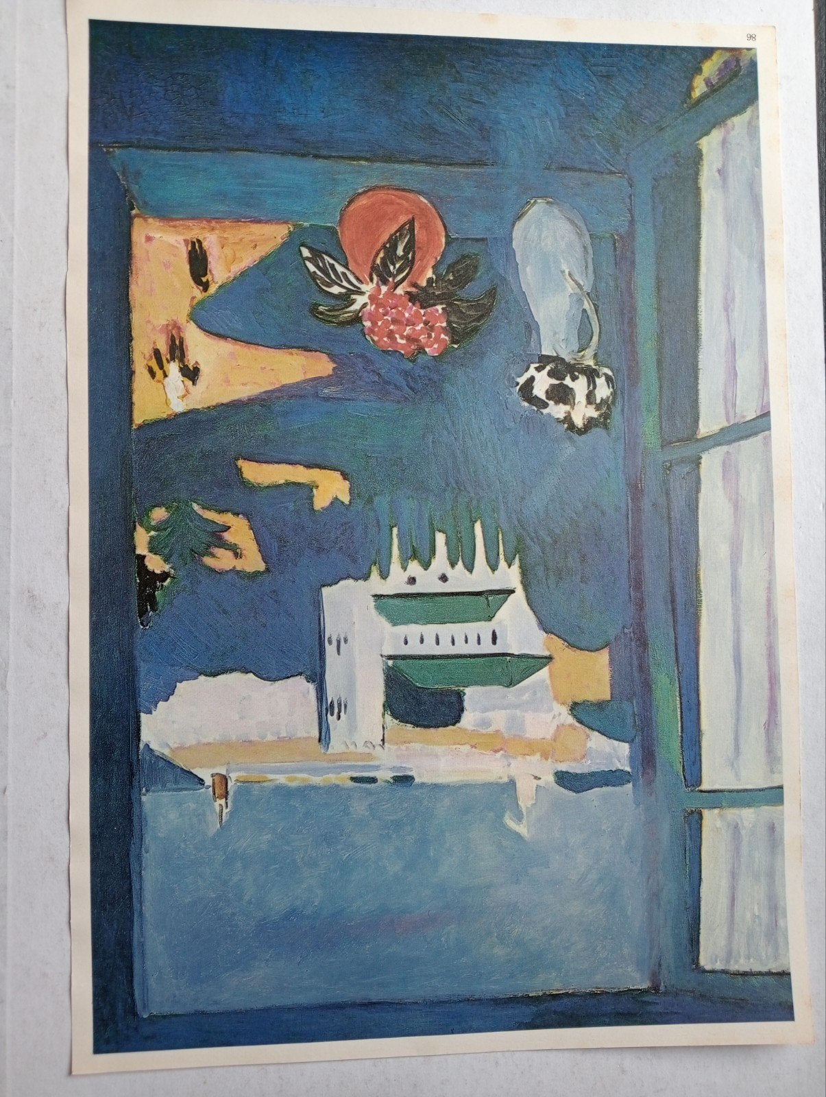 Henri Matisse print 'Raam in Tanger' Marokko, Ophalen of Verzenden