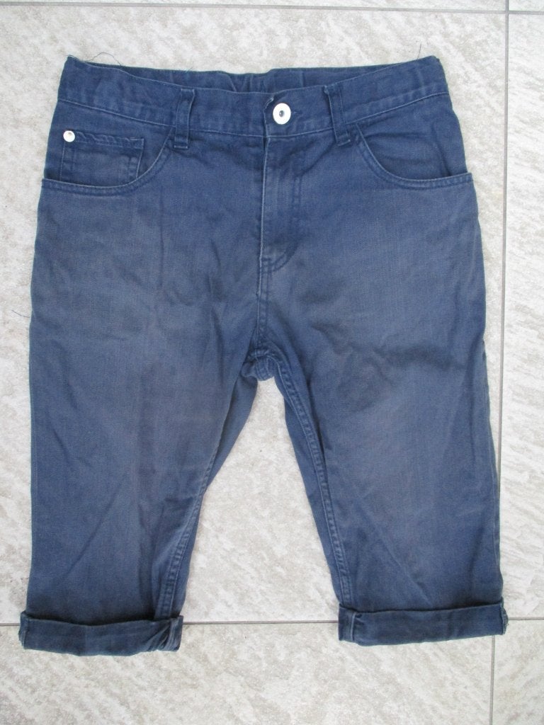 H&M bermuda korte broek blauw maat 152 broekje, Kinderen en Baby's, Kinderkleding | Maat 152, Broek, Gebruikt, H&M, Ophalen of Verzenden