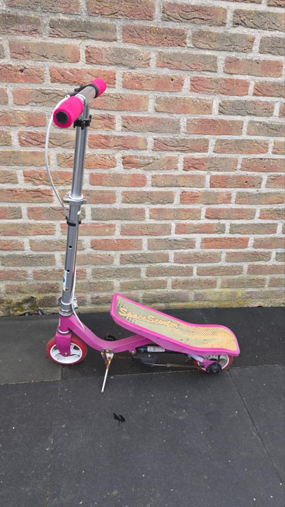 Roze Space Scooter, Ophalen, Gebruikt, Gewone step, Space Scooter