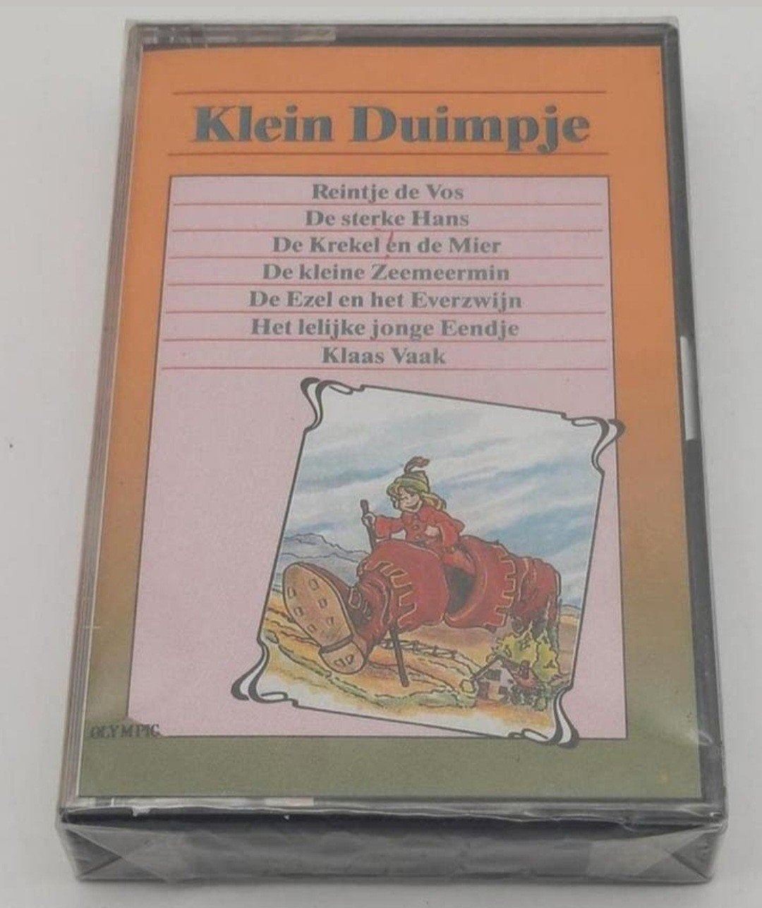 Klein Duimpje Cassette bandje uit 1989 NIEUW!, Cd's en Dvd's, Cassettebandjes, Kinderen en Jeugd, 1 bandje, Ophalen of Verzenden