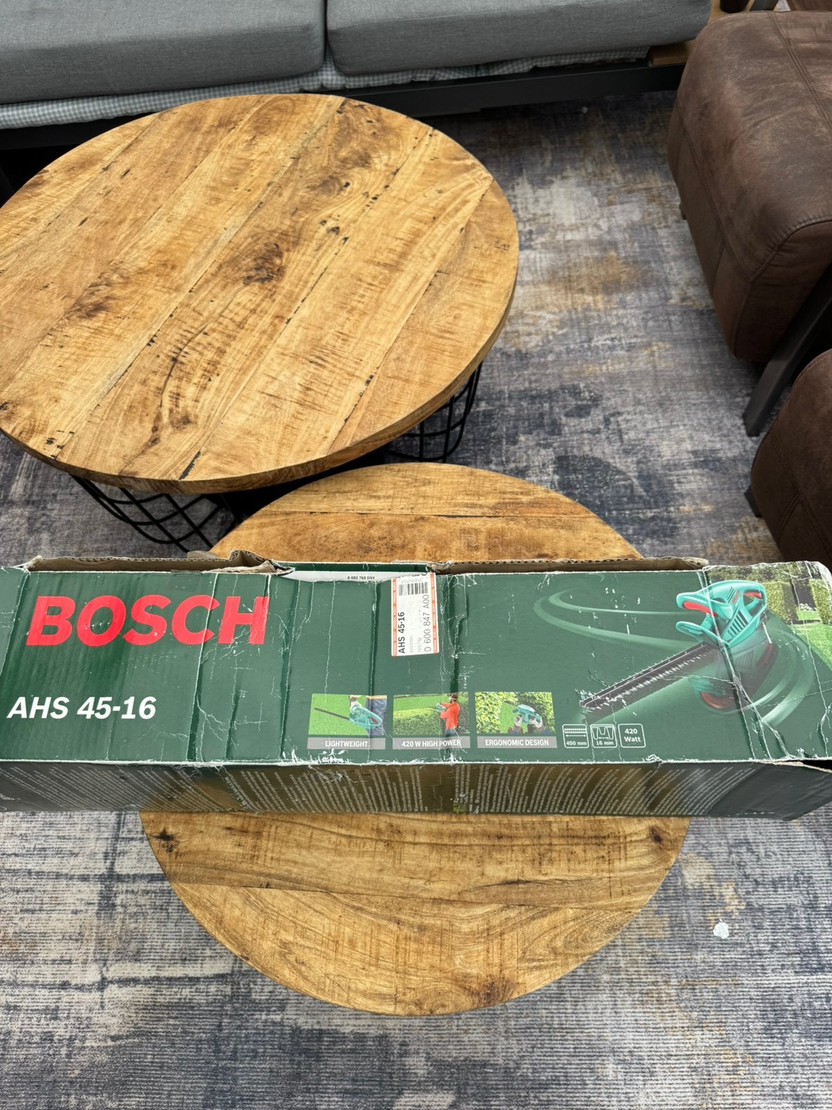 Bosch elektrische heggenschaar AHS 45-16, Ophalen, Zo goed als nieuw, Minder dan 20 mm