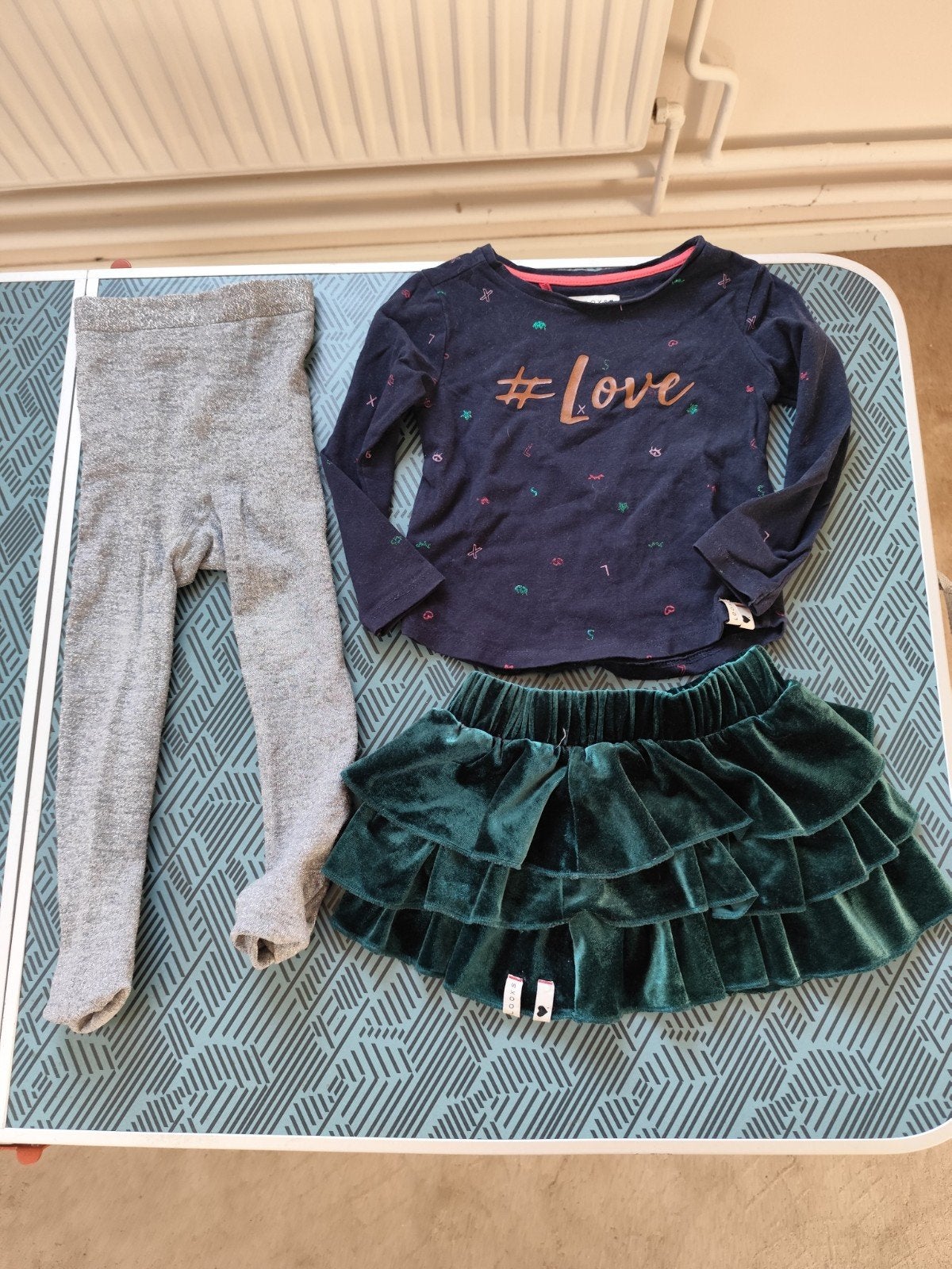 Looxs kerstkleding setje maat 86/92, Meisje, Ophalen of Verzenden, Zo goed als nieuw, Setje