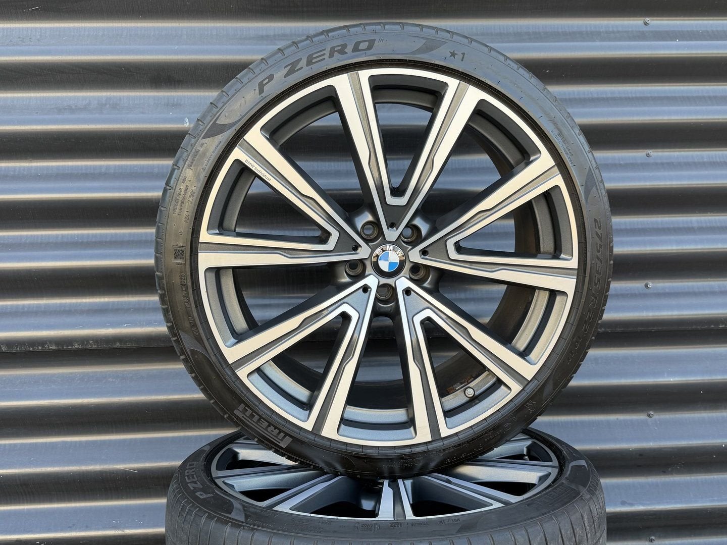 22” Orig Bmw Styling 746i G05 X5 X6 G06 velgen Zomerbanden, Auto-onderdelen, Gebruikt, -, -, Banden en Velgen