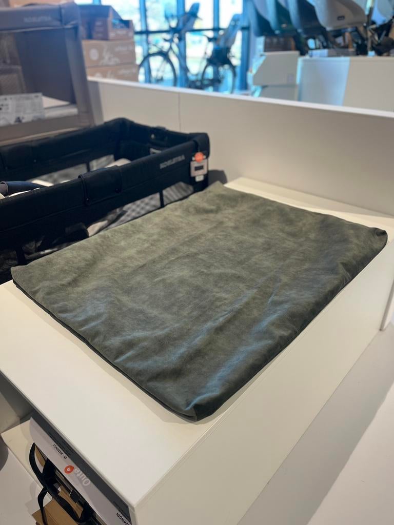 Kidsmill Velours Boxmatras Hoes Hunter 80 x 100 cm, Ophalen of Verzenden, Zo goed als nieuw, Rechthoekig