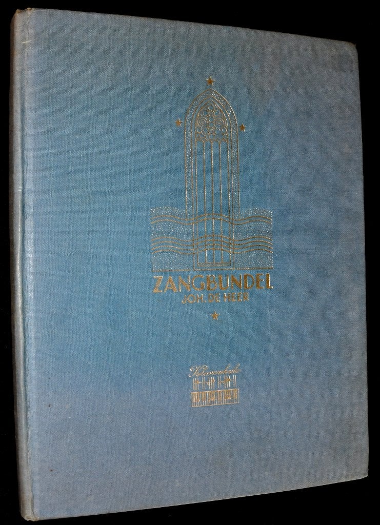 Zangbundel Joh. De Heer - 833 Liederen en Koren - Geschikt v, Gebruikt, Overige soorten, Ophalen of Verzenden, Piano