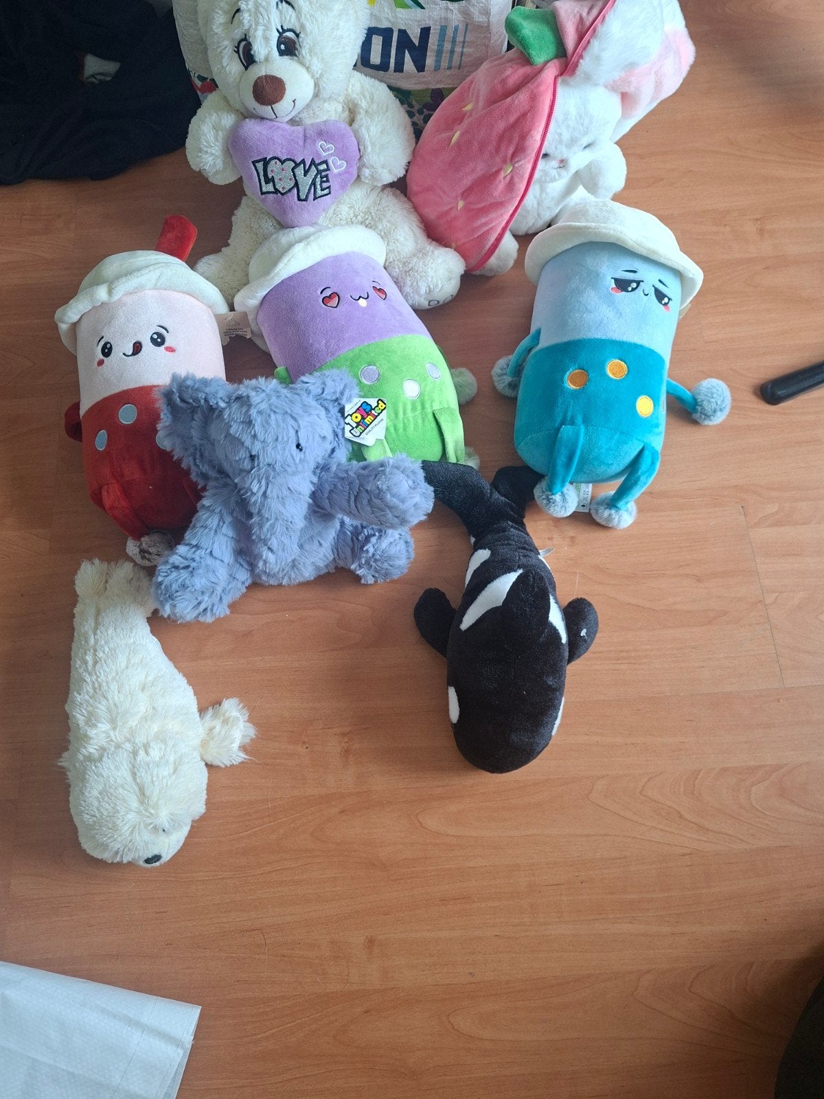 Diverse knuffels: van boba tot orka, zgan, Kinderen en Baby's, Ophalen, Overige merken, Overige karakters, Overige typen