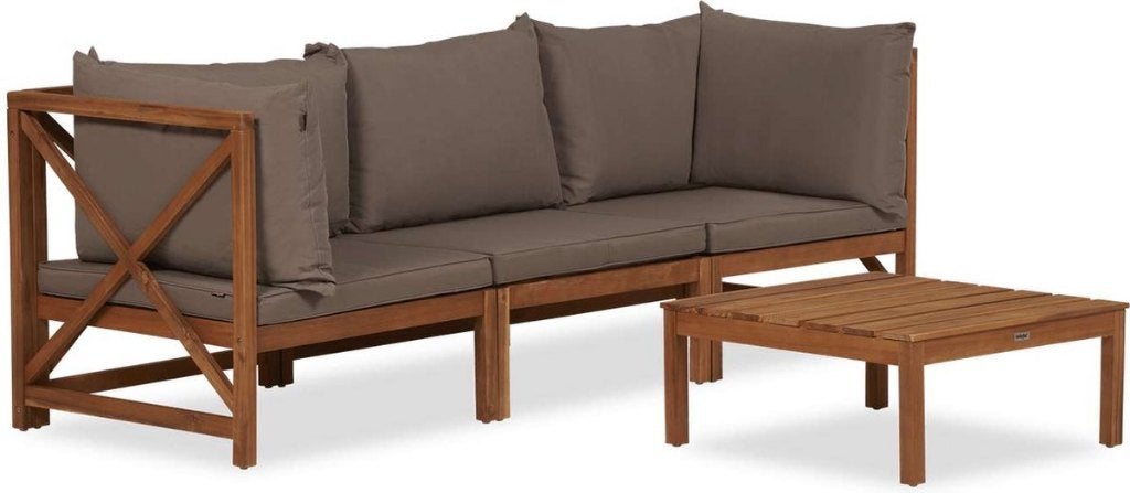 NIEUW Lanterfant Suus Hardhout tuinbank loungeset tuinset, 3 zitplaatsen, Bank, Nieuw, Ophalen of Verzenden