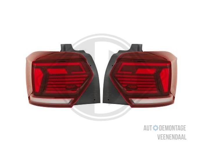 Achterlichtset links + rechts van een Volkswagen Polo, Auto-onderdelen, -, -, Nieuw, Ophalen of Verzenden