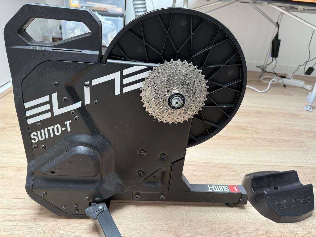 Elite Suito-T Smart Trainer met cassette en doos, Sport en Fitness, Wielrennen, Ophalen, Zo goed als nieuw, Overige typen