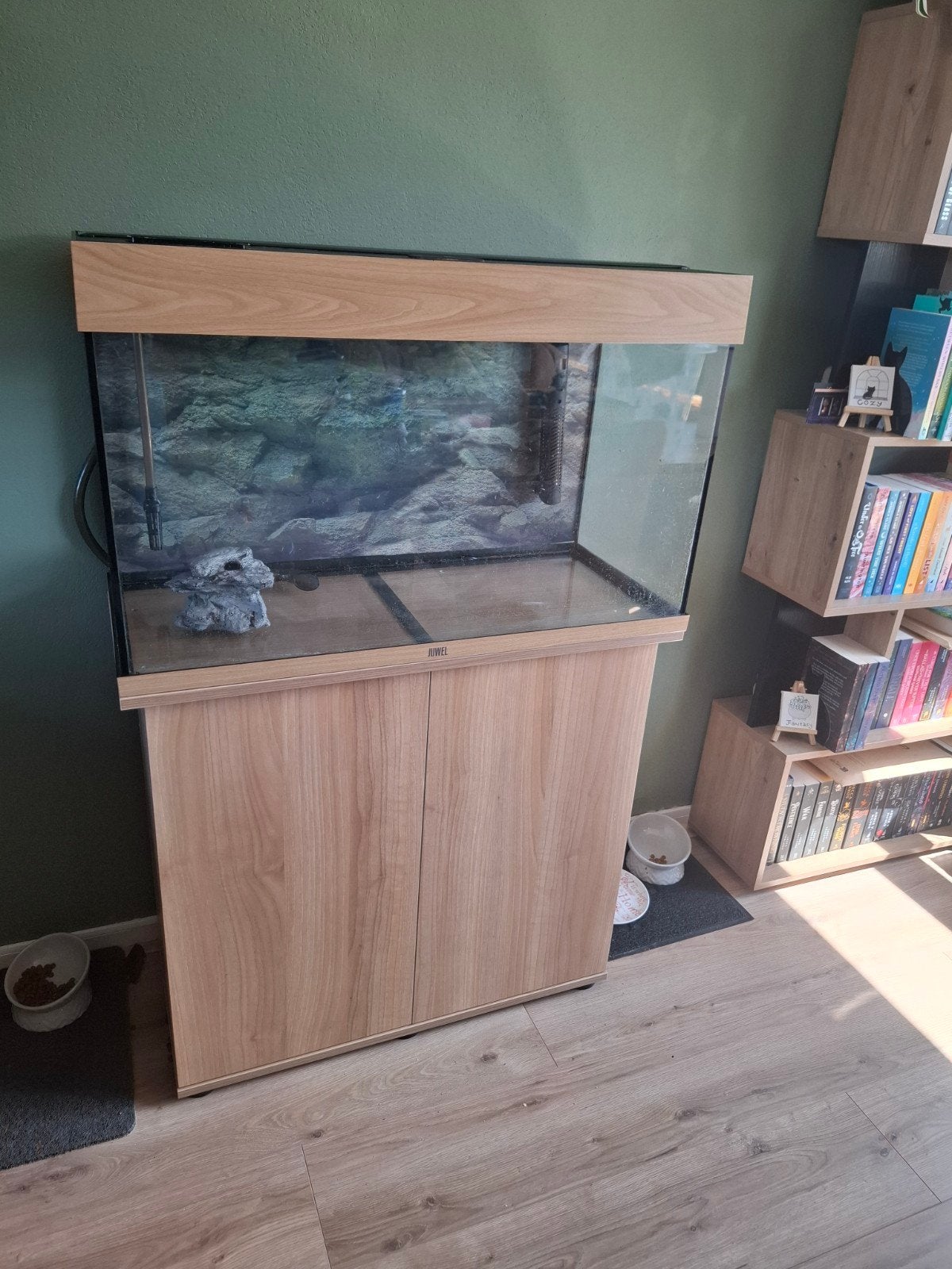 Juwel Rio 125 aquarium, Dieren en Toebehoren, Vissen | Aquaria en Toebehoren, Ophalen, Gebruikt, Inclusief deksel, Leeg aquarium