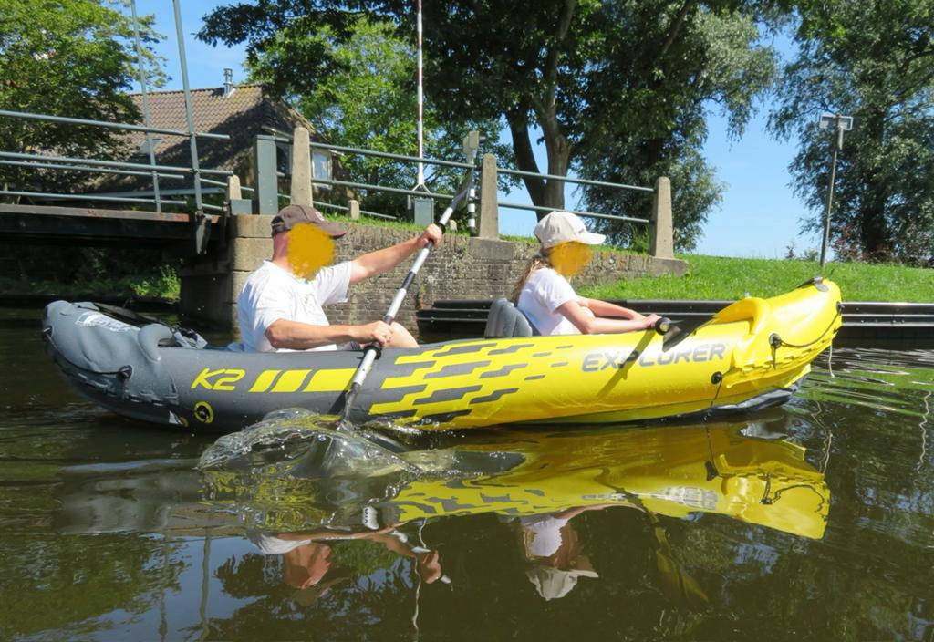 2-persoons Kayak intex explorer K2, Watersport en Boten, Kano's, Ophalen, Zo goed als nieuw, Twee personen, Kajak