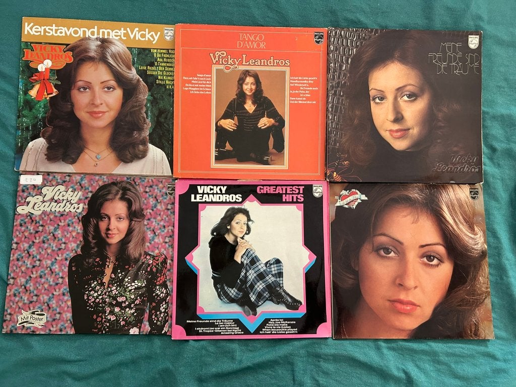 16 LP's Vicky Leandros (ook per stuk te koop), Cd's en Dvd's, LP, Gebruikt, Pop, Ophalen of Verzenden