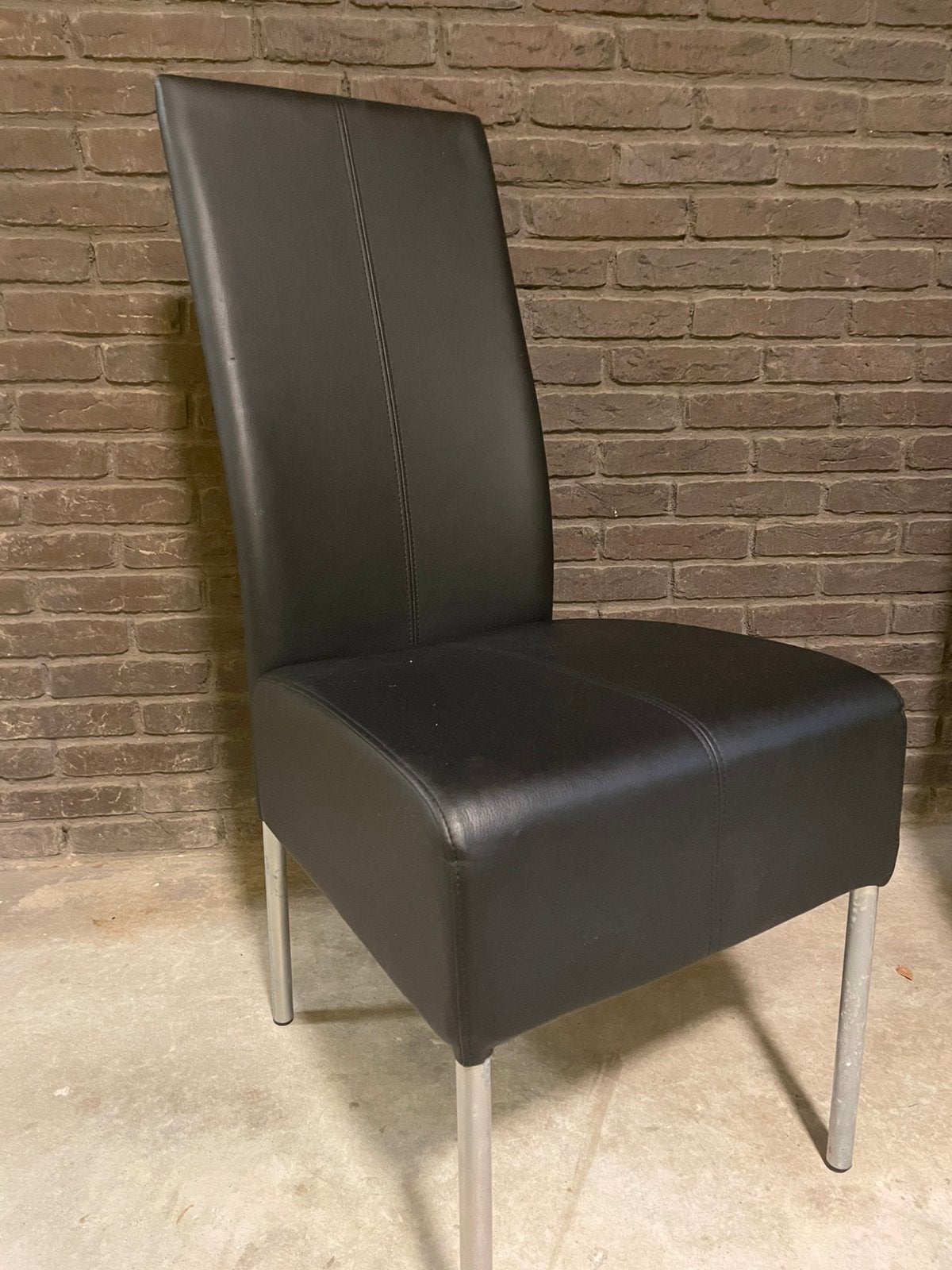 Eetkamerstoelen, Ophalen, Gebruikt, Twee, Zwart