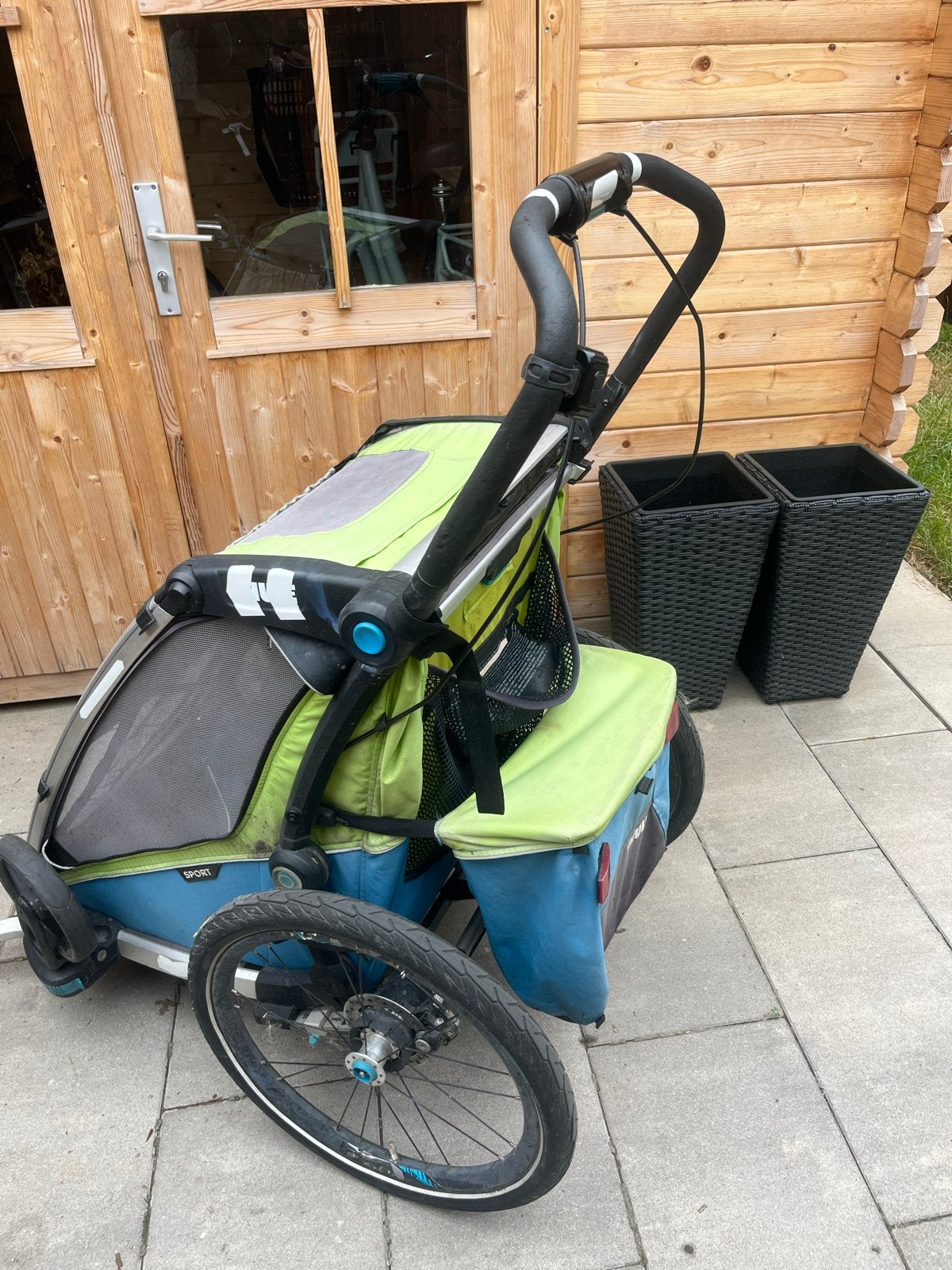 Thule Sport 1 - Fiets-, wandel- en hardloopkar, Ophalen, Gebruikt, Kinderkar, 40 tot 60 kg