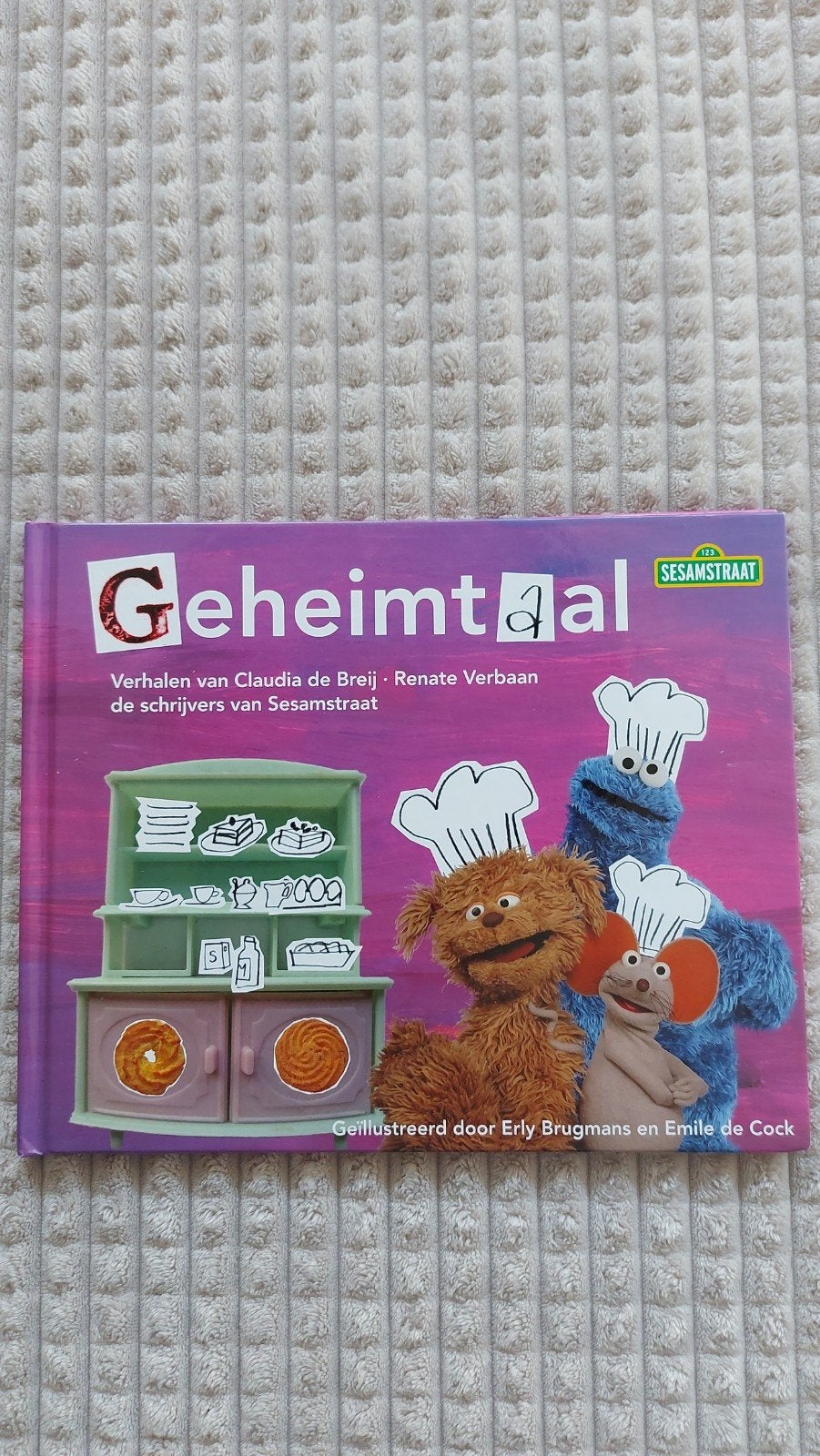 Geheimtaal - Sesamstraat verhalenboek, Ophalen of Verzenden, Zo goed als nieuw, Claudia de Breij, Renate Verbaan, Fictie algemeen