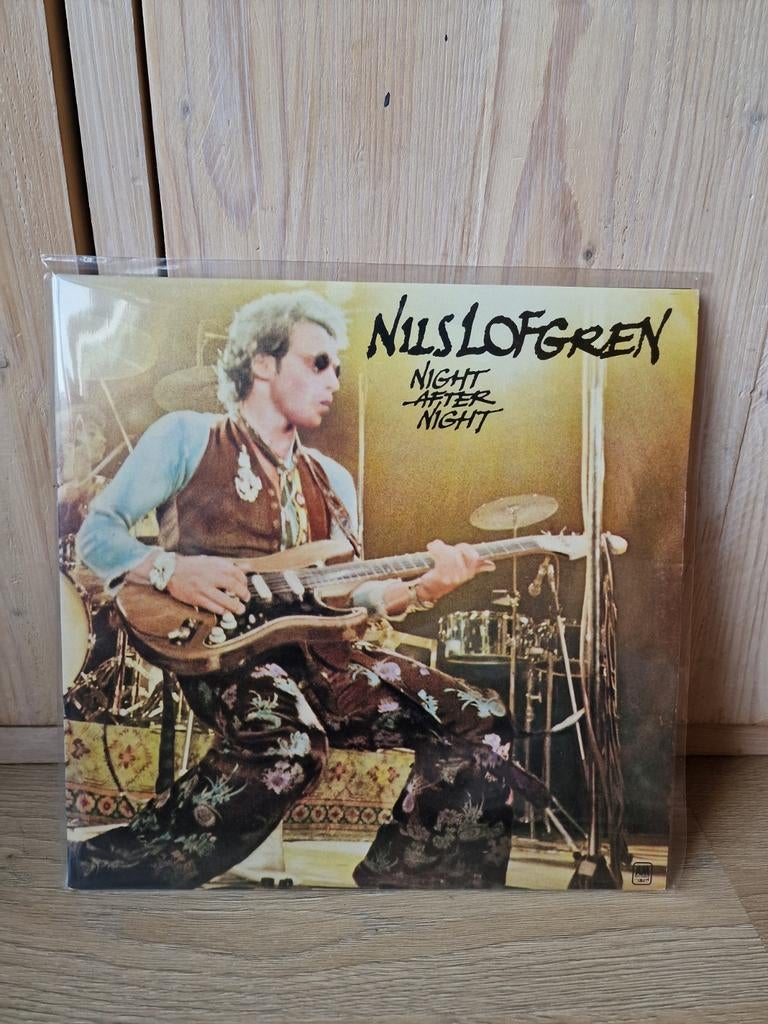 Nils Lofgren - Night After Night LP (1977), Gebruikt, Ophalen of Verzenden, 12 inch, Dubbel-LP
