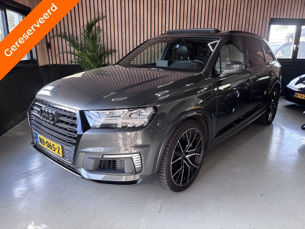 Audi Q7 3.0 TDI e-tron PANODAK/TREKHAAK/, Auto's, Automaat, Gebruikt, Euro 6, 259 pk