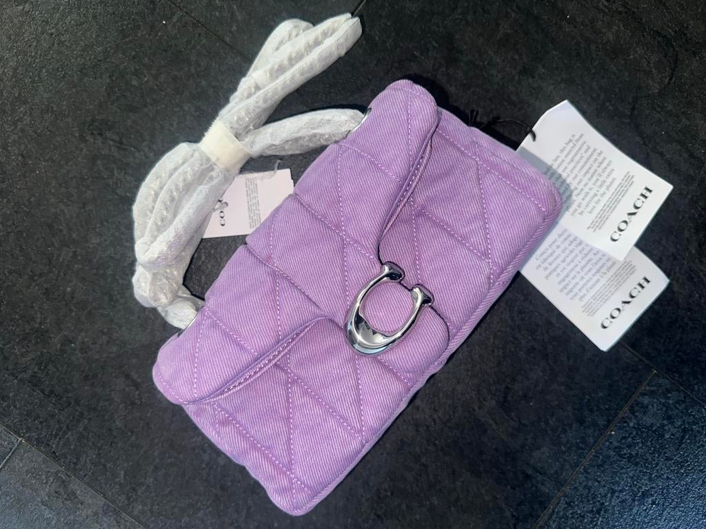 Coach Pillow Tabby Schoudertasje Lila Nieuw, Sieraden, Tassen en Uiterlijk, Tassen | Damestassen, Ophalen, Nieuw, Paars, Schoudertasje