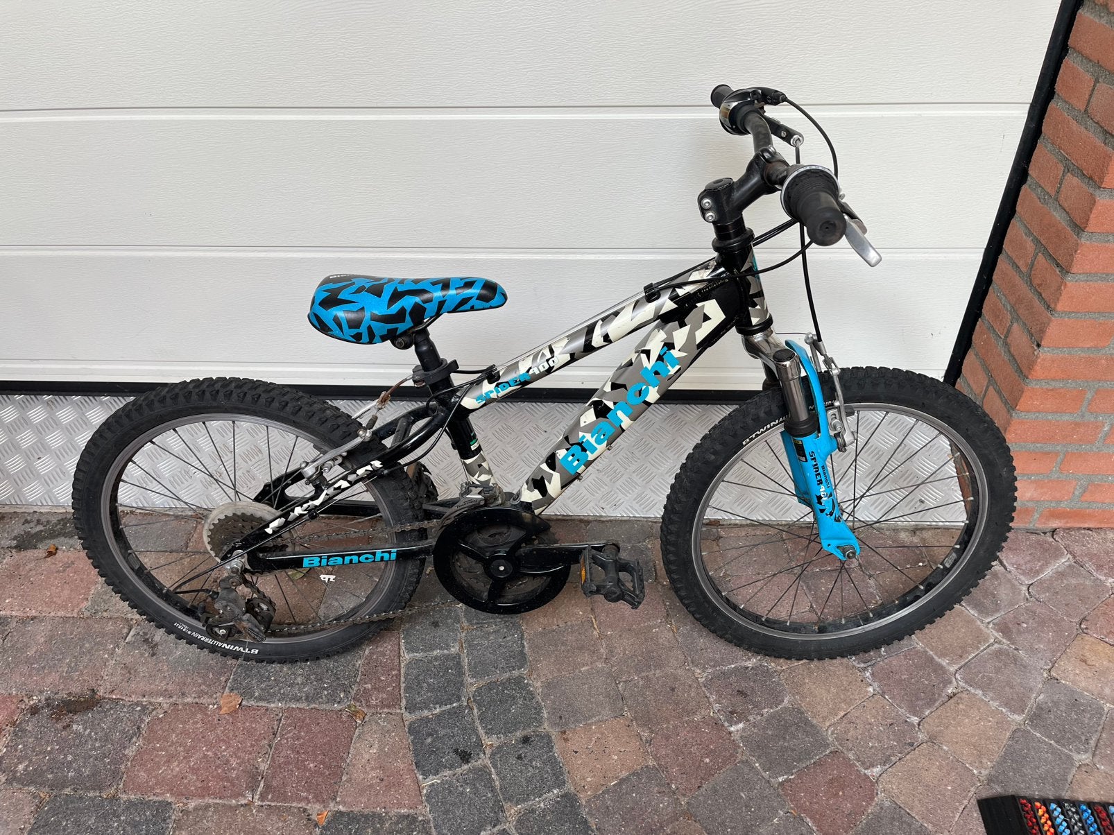 Bianchi Kinderfiets 20”, Ophalen, Gebruikt, Velgrem, Versnellingen