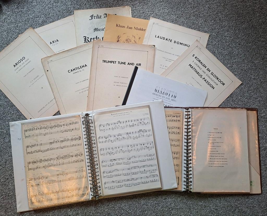 Bladmuziek, Muziek en Instrumenten, Ophalen of Verzenden, Artiest of Componist