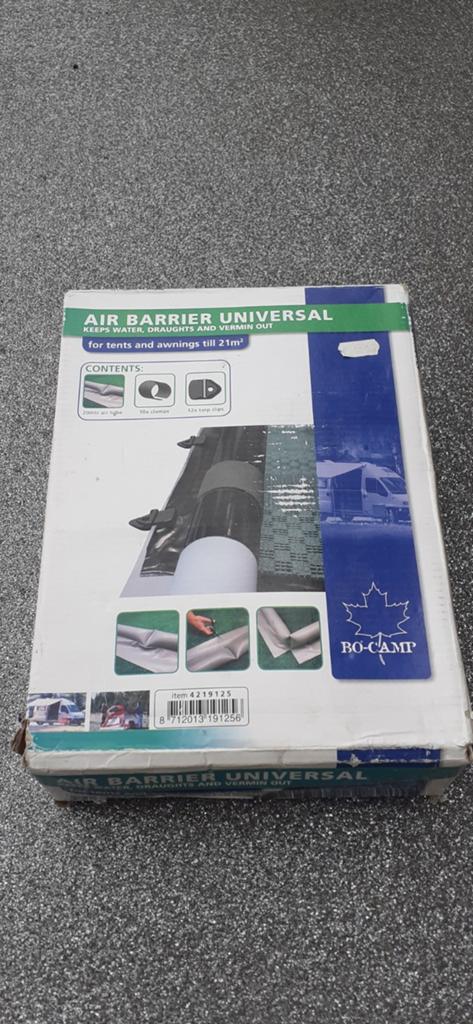 BO-CAMP Air Barrier Universeel voor tenten en luifels, Ophalen, Nieuw