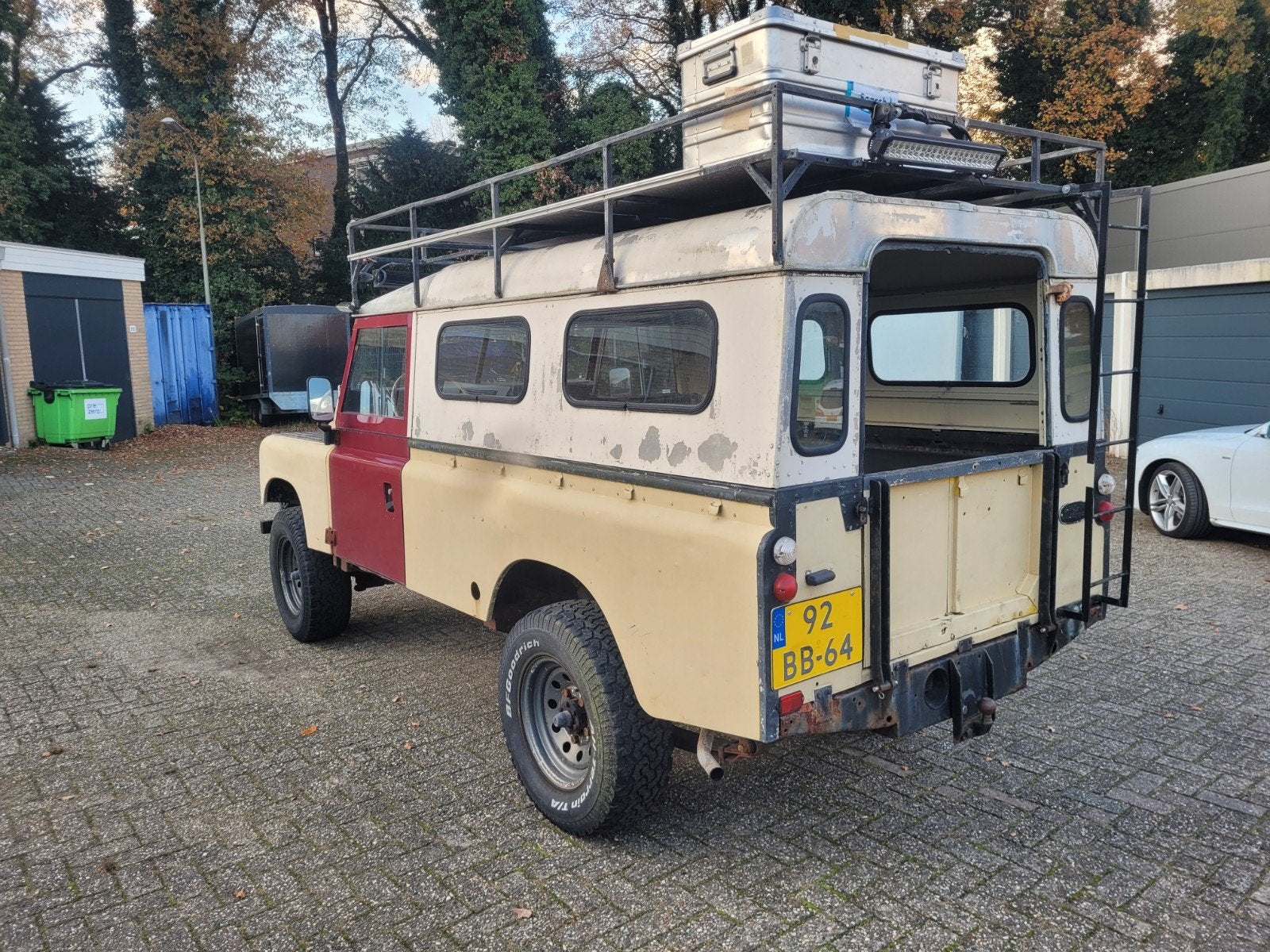 Hardtop met imperiaal land rover series 109, Ophalen, Gebruikt, Land Rover