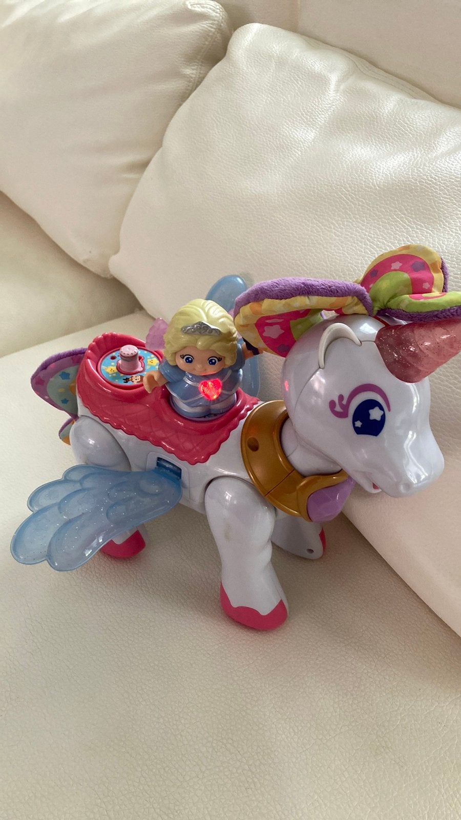 Vtech magische eenhoorn Twinkel met Femke de Fee, Ophalen of Verzenden, Gebruikt