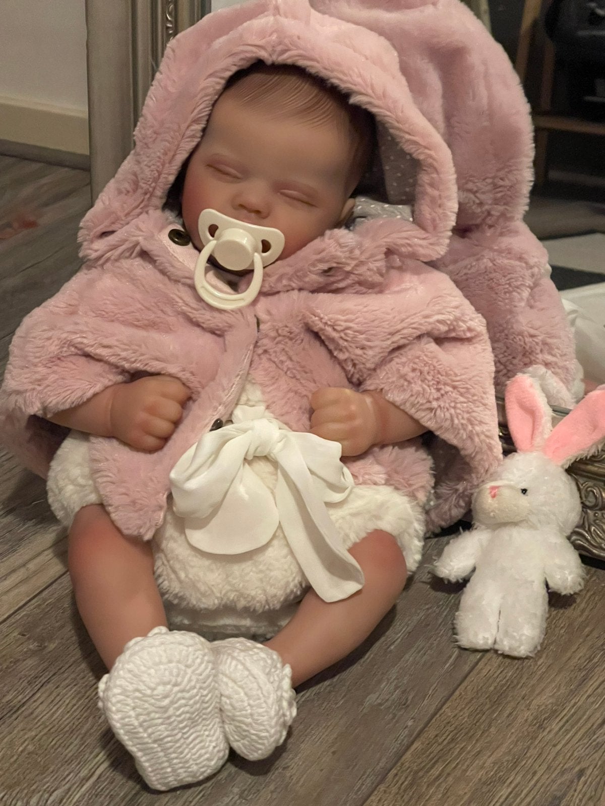 Reborn Baby Quinbee, Ophalen, Nieuw, Babypop, Levensecht of Reborn