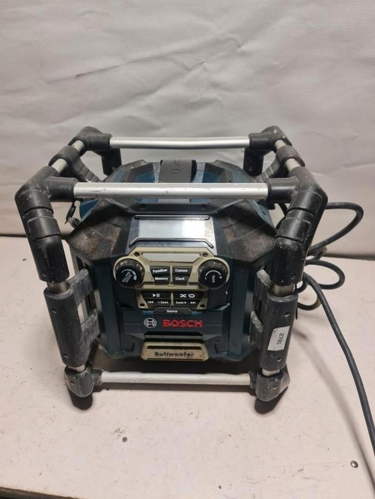 Bosch bouwradio, Audio, Tv en Foto, Radio's, Bosch, Ophalen of Verzenden, Bouwradio, N.v.t