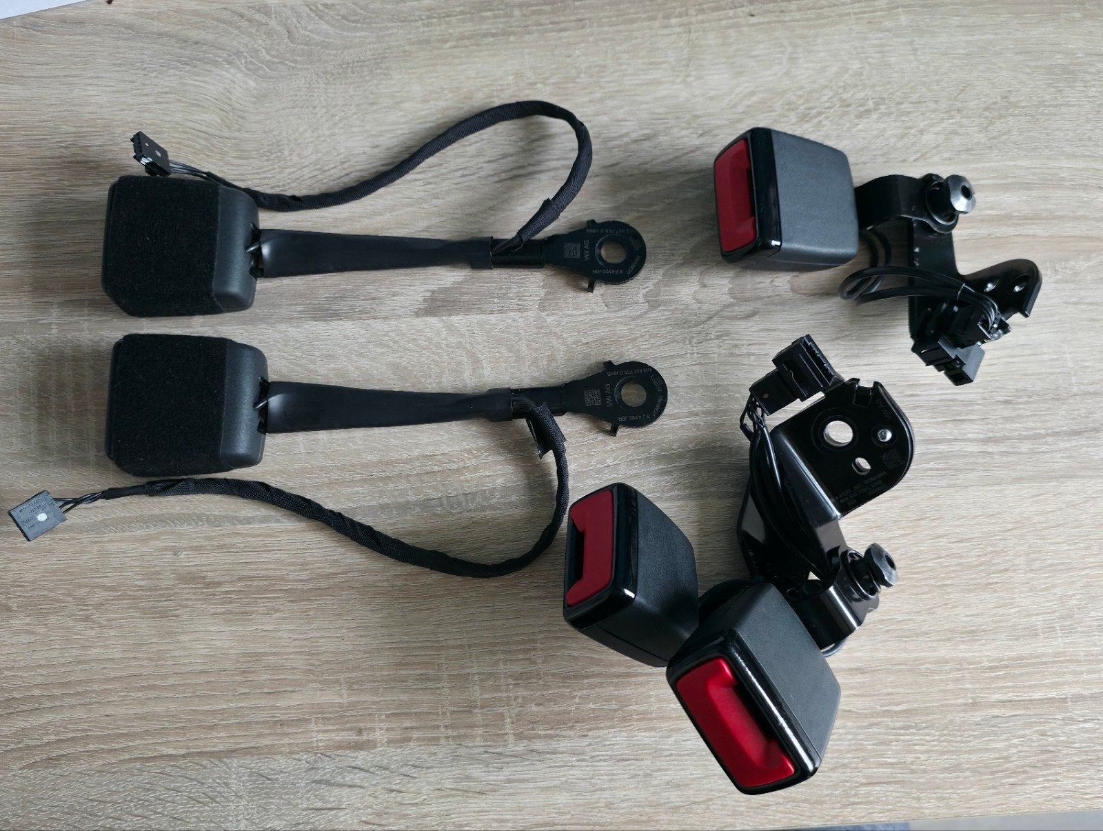 Gordelslot met verlichting Audi (origineel) (compleet), Auto-onderdelen, Ophalen of Verzenden, Gebruikt, Audi