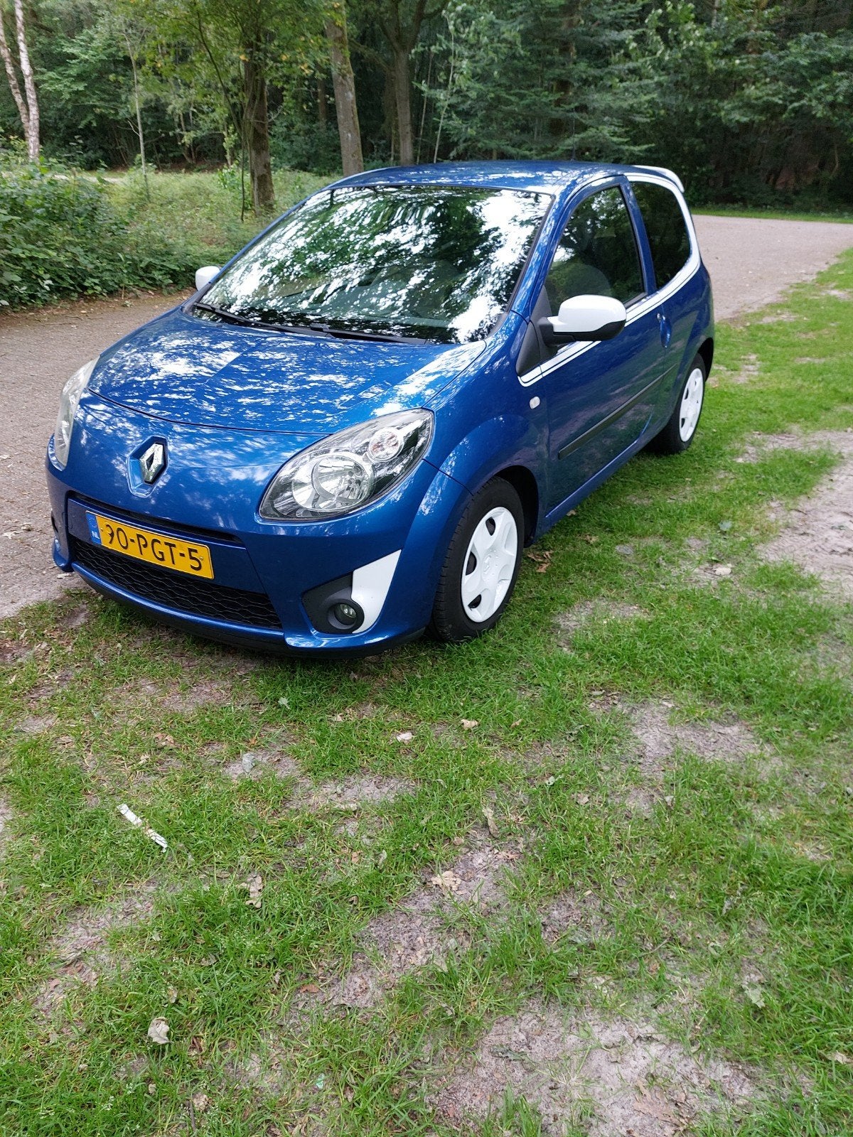Renault Twingo 1.2 16V 2011 Blauw, Auto's, 839 kg, Twingo, 74 pk, 4 cilinders