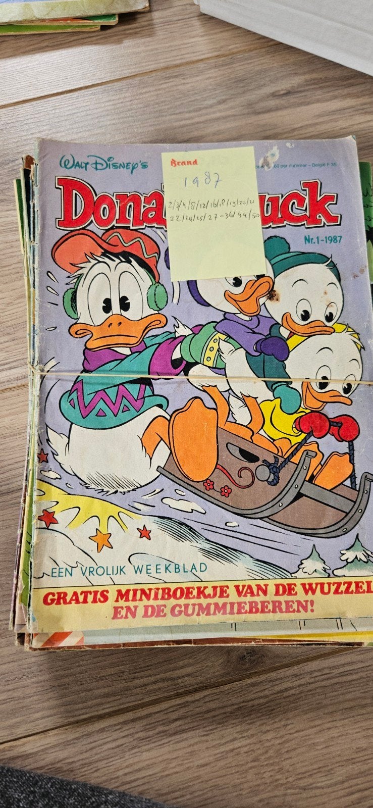 Donald Duck Jaargang 1987 - Gedeeltelijke set, Ophalen of Verzenden
