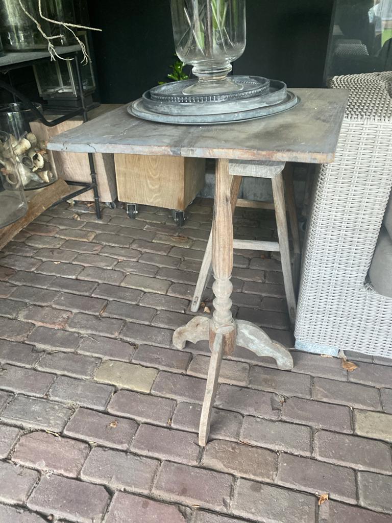 Hoffz stijl wijntafel / bijzettafel, Antiek en Kunst, Antiek | Meubels | Tafels, Ophalen of Verzenden