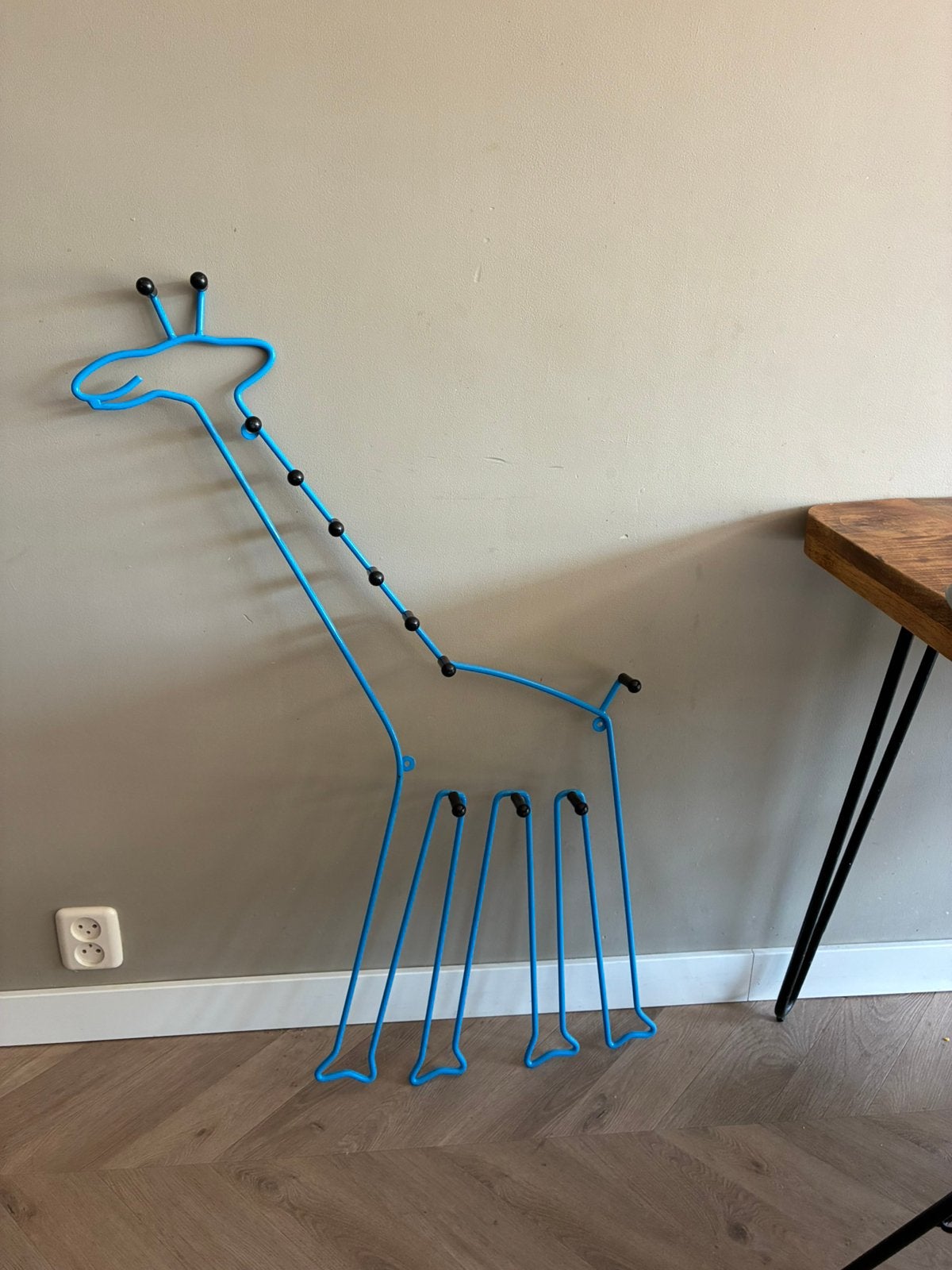 Vintage IKEA kinderkapstok, Huis en Inrichting, Woonaccessoires | Kapstokken, Zo goed als nieuw, Minder dan 100 cm, Metaal, Ophalen