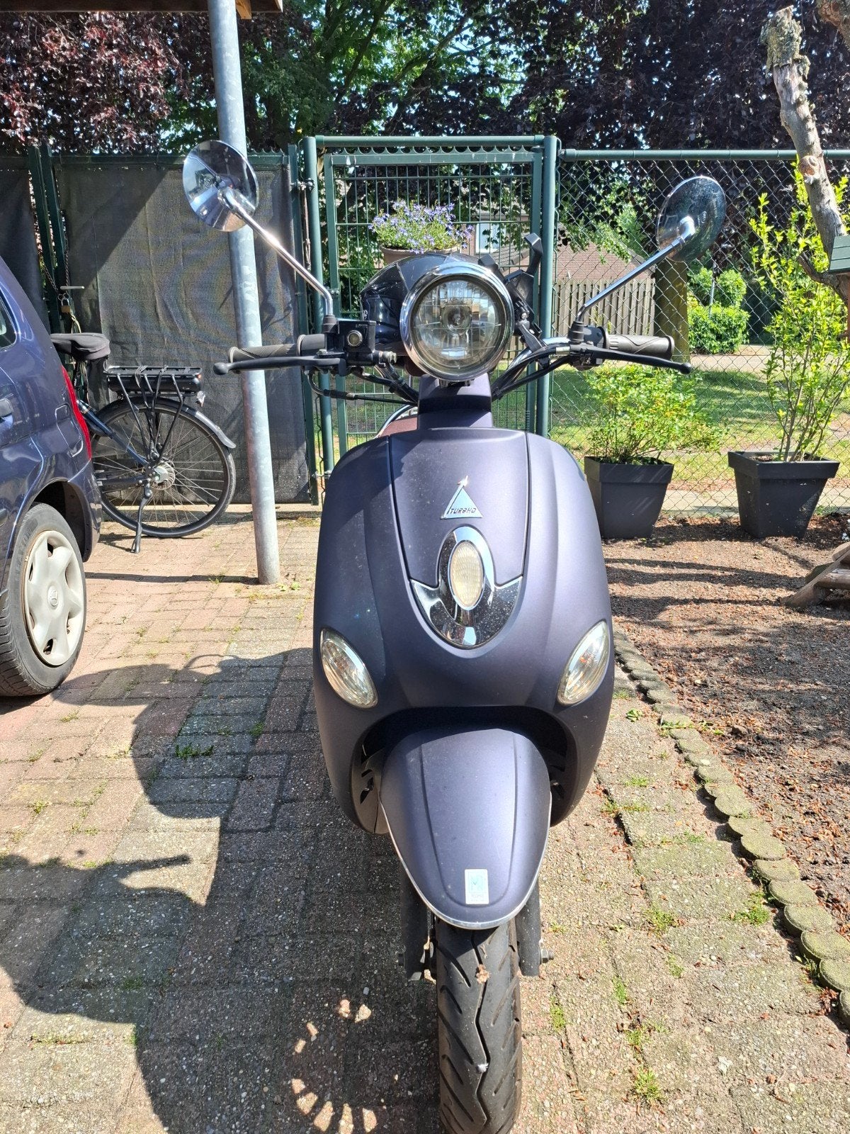 Turbho Pisa Scooter - Blauw, Weinig kilometers, Ophalen, Gebruikt, Benzine, Overige merken
