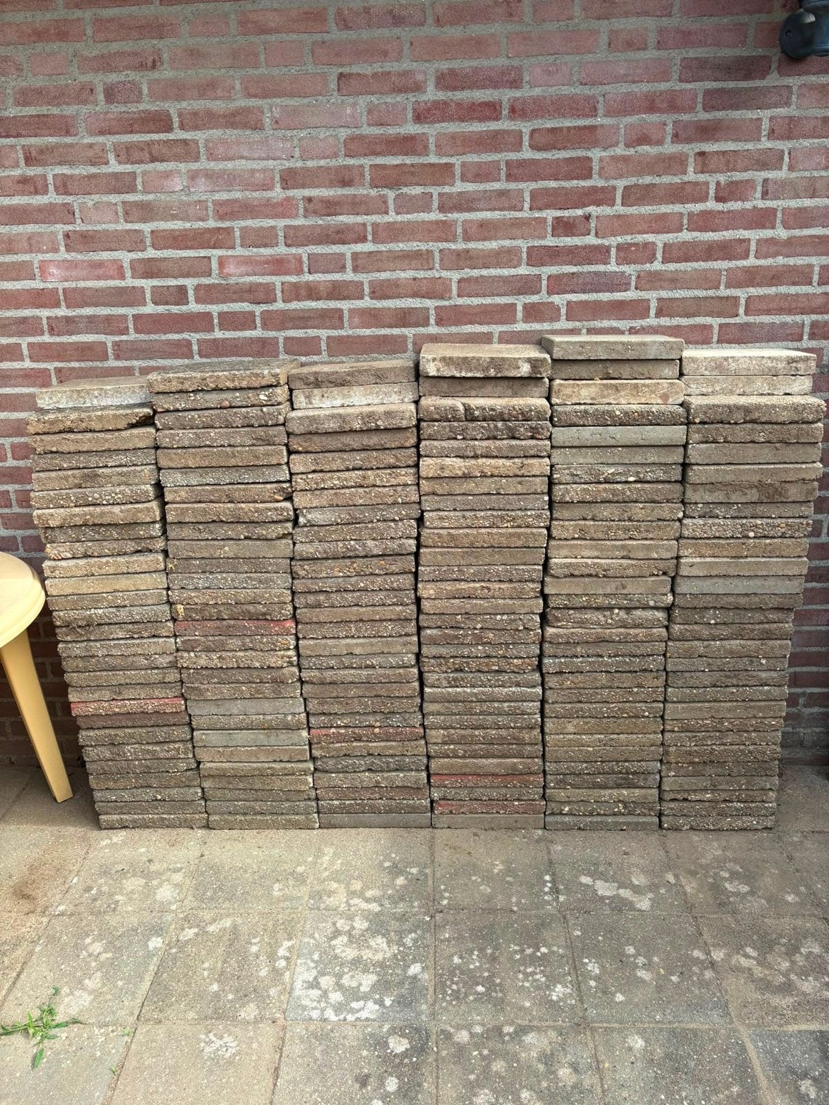 150 gebruikte tegels 30x30 cm, Doe-het-zelf en Verbouw, Tegels, Ophalen, Gebruikt, 20 tot 40 cm, 10 m² of meer