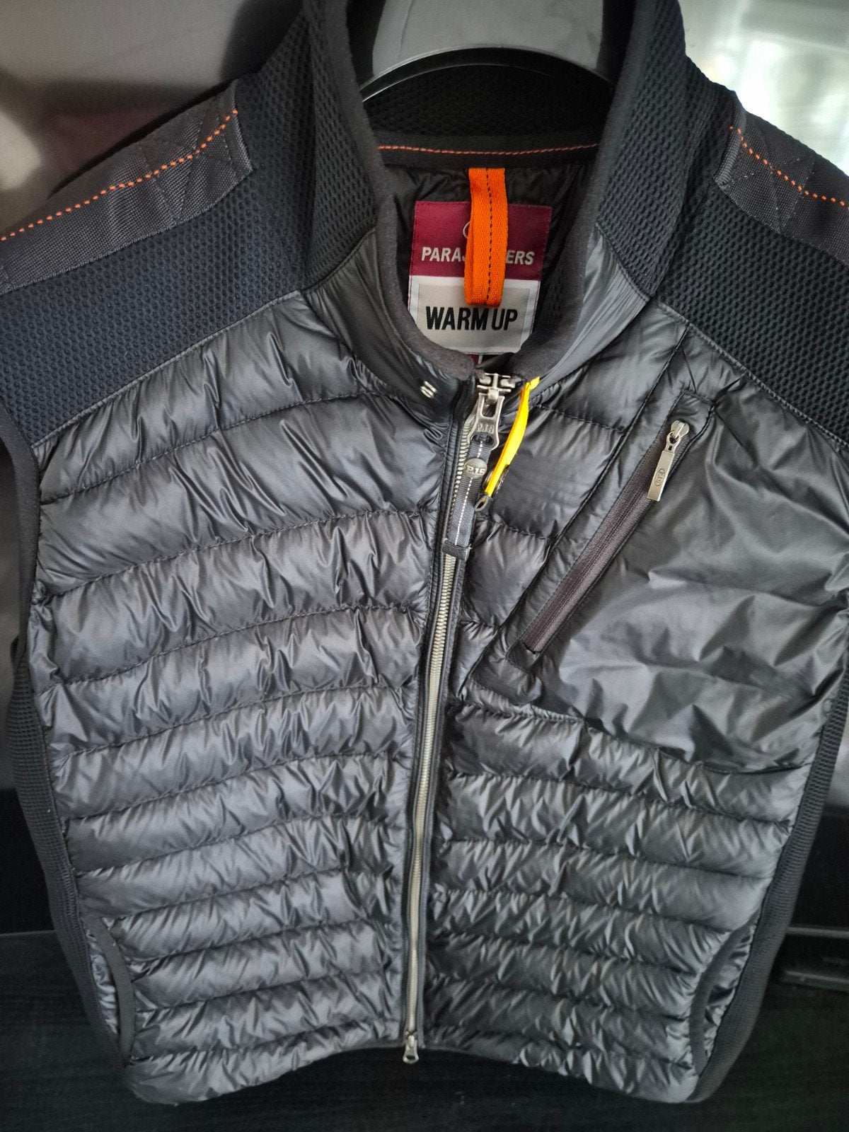 parajumpers Warm Up Bodywarmer nieuw staat, Kleding | Heren, Ophalen, Maat 52/54 (L), Zwart, Parajumpers