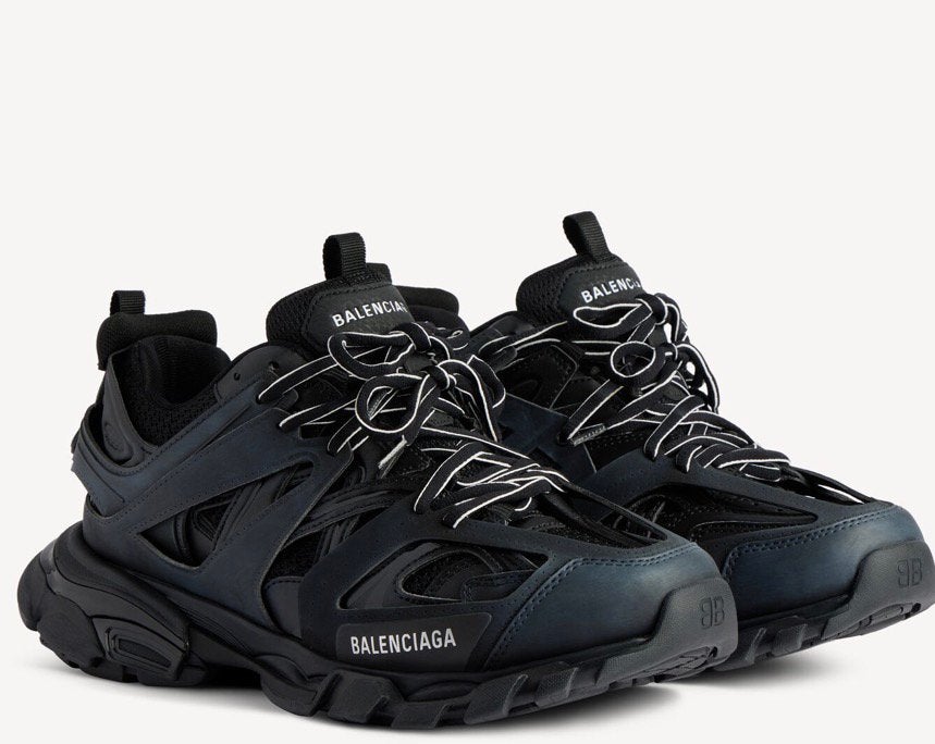 balenciaga tracks zwart kan orginele fotos sturen, Verzenden, Zo goed als nieuw, Zwart