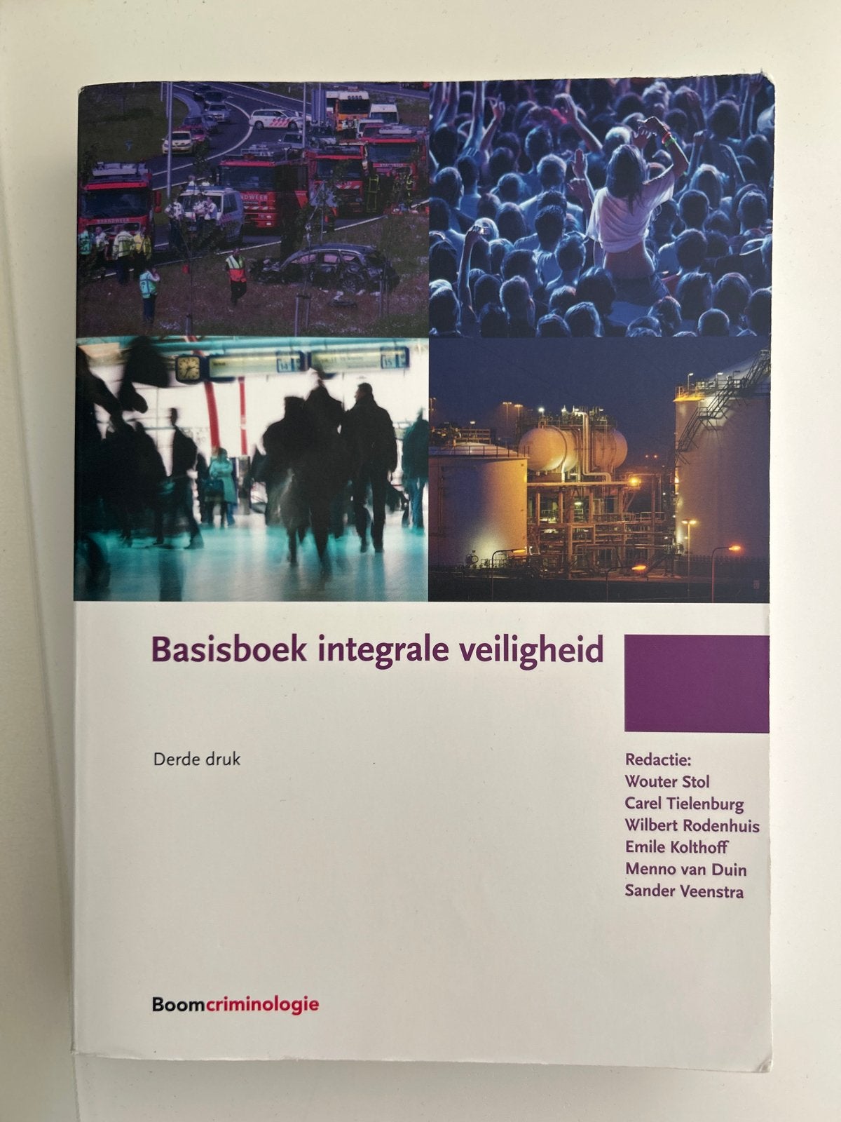 Basisboek Integrale Veiligheid - Derde Druk, Ophalen of Verzenden, Alpha, Zo goed als nieuw, HBO