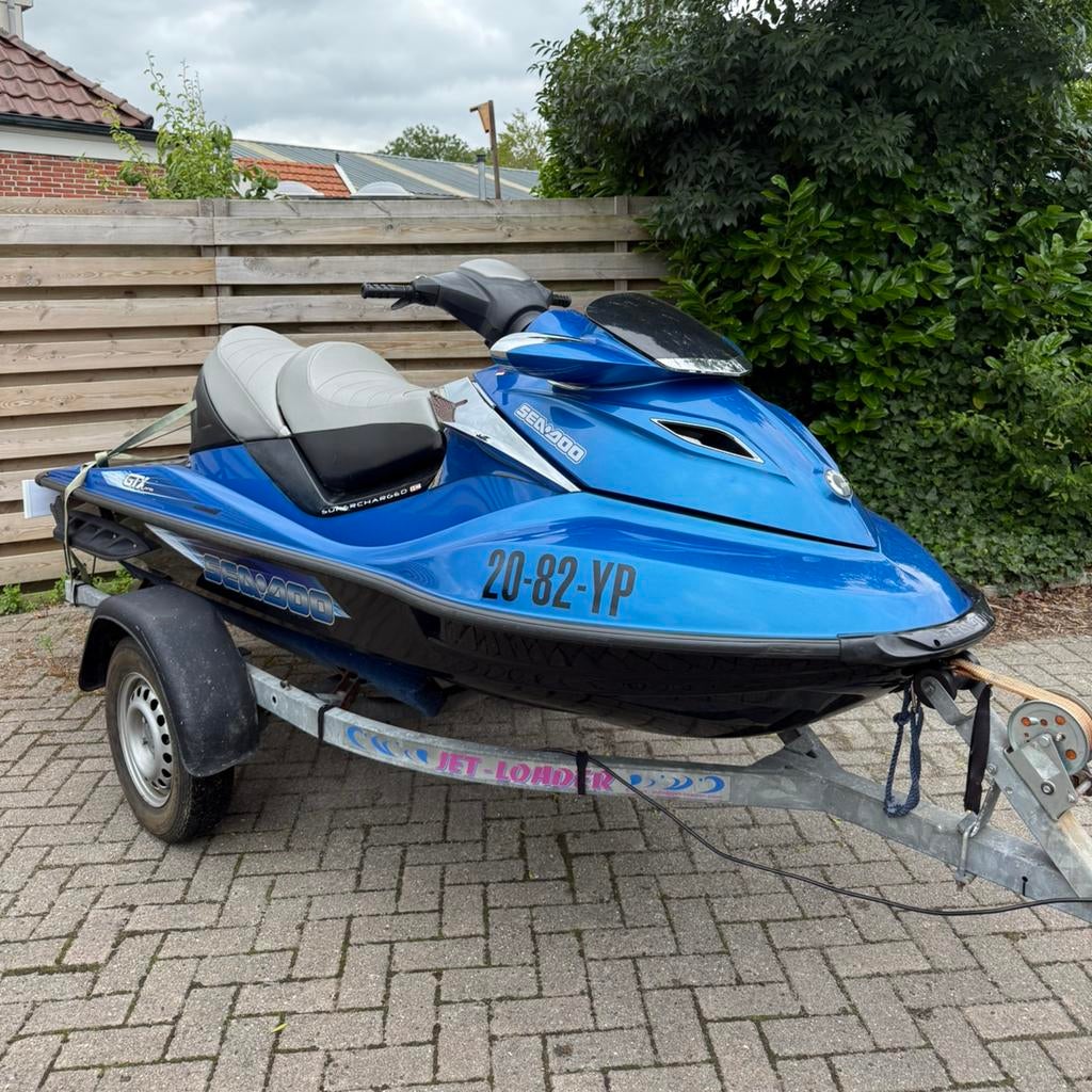 Seadoo GTX Limited 215 inclusief aanhanger (jet loader), Watersport en Boten, Ophalen, Gebruikt, Benzine, 200 pk of meer