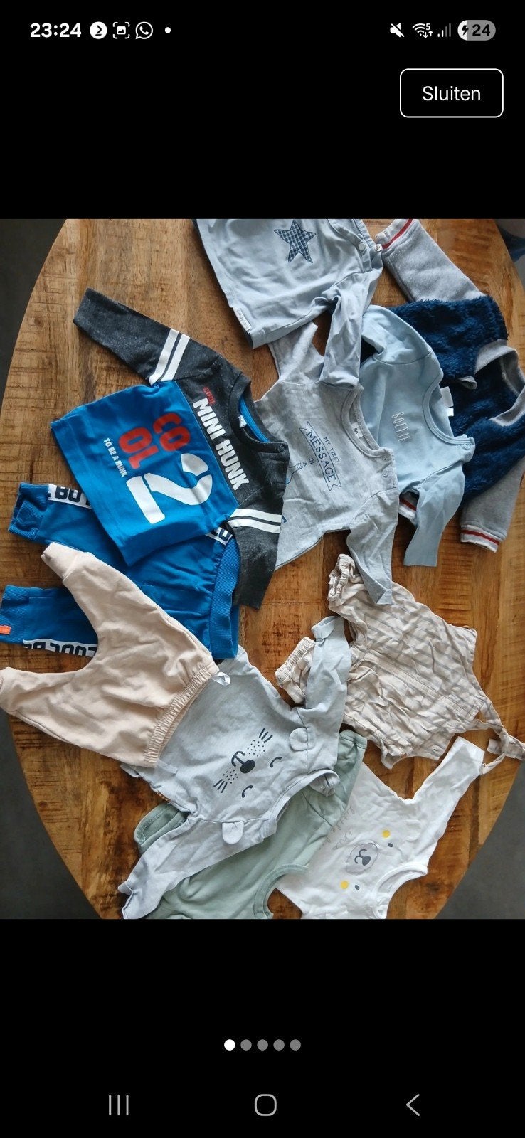 Babykleding pakket maat 56 - Hema, Noppies, Zeeman, Gebruikt, Hema, Noppies, Zeeman, Ophalen of Verzenden, Setje